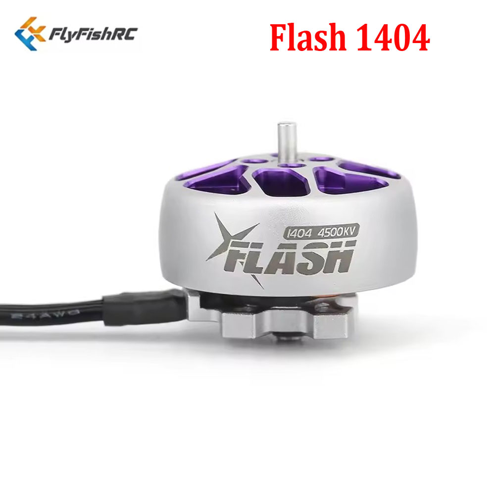 Drone Battery 4S - FlyFishRC Flash 1404 4500KV, moteur sans