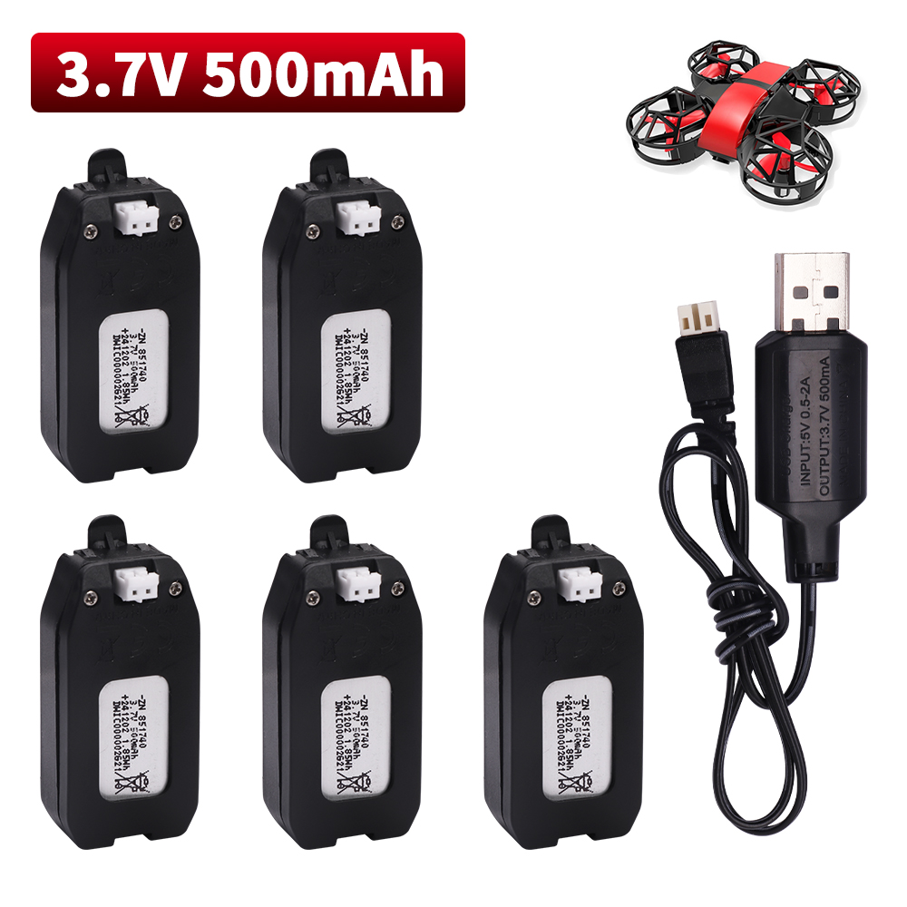 Drone Battery Lipo - Batterie au Lithium 3.7V 500mAh pour