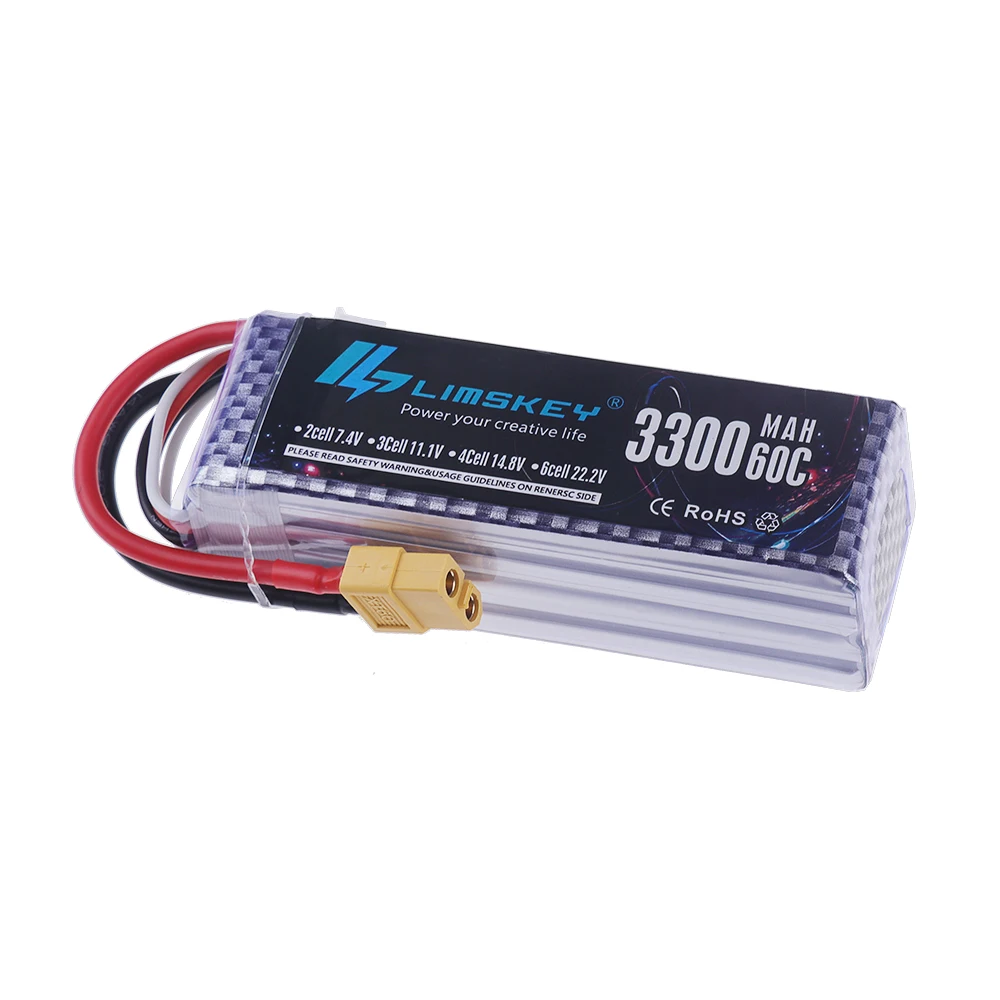 Batterie LiPo 4S 14.8V 3300mAh - Drone Battery Lipo avis et prix