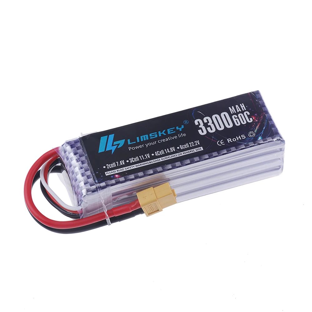 Batterie LiPo 4S 14.8V 3300mAh - Drone Battery Lipo avis et prix
