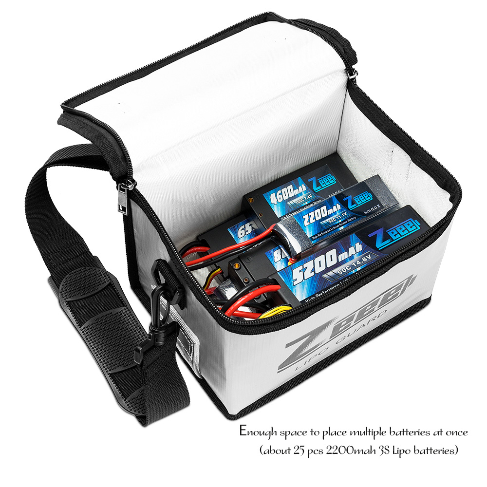 Zeee Lipo batterie sac de sécu - Drone Battery Case avis et prix
