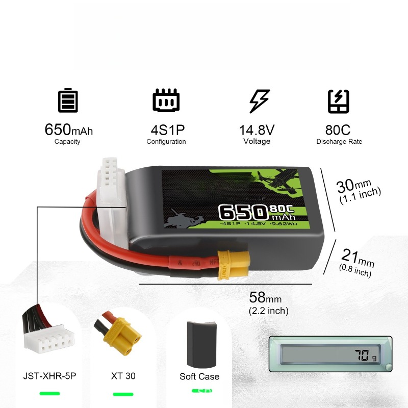 3S/4S/6S 35C/80C/100C 650mAh/1 - Drone Battery 3S avis et prix