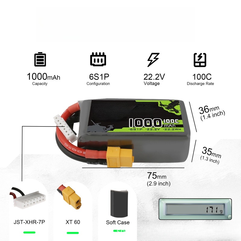3S/4S/6S 35C/80C/100C 650mAh/1 - Drone Battery 3S avis et prix