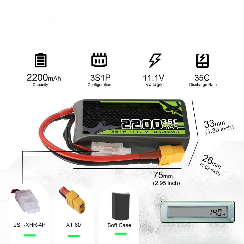 3S/4S/6S 35C/80C/100C 650mAh/1 - Drone Battery 3S avis et prix