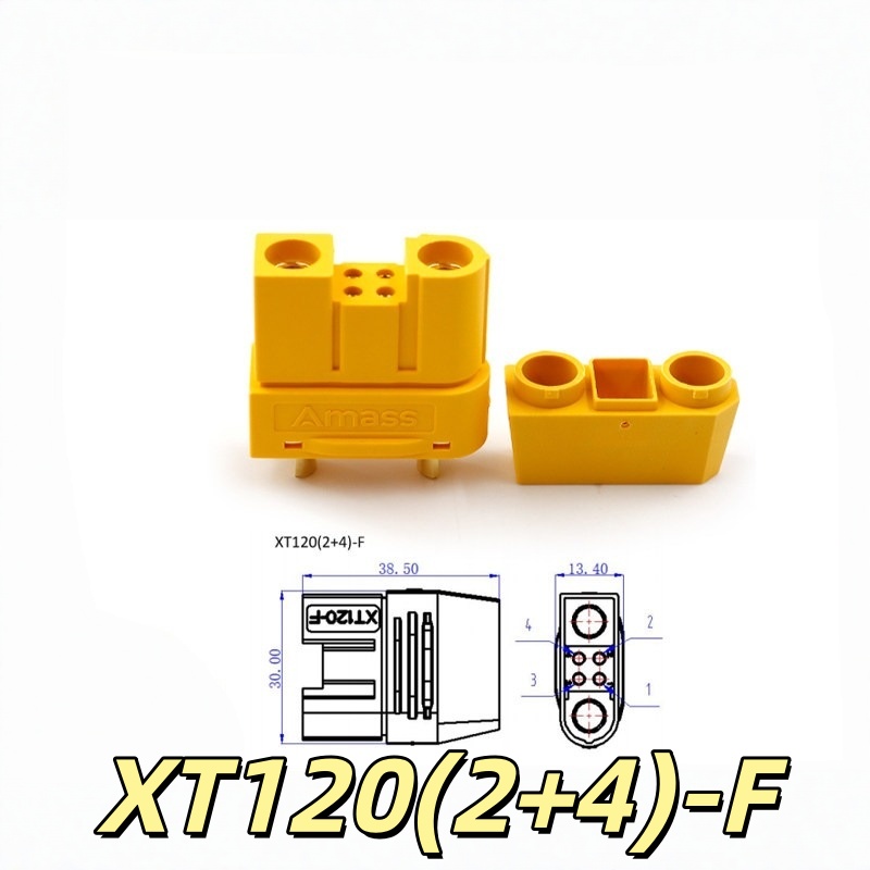 Connecteur Amass Original XT12 - Drone Battery High Voltage avis et prix