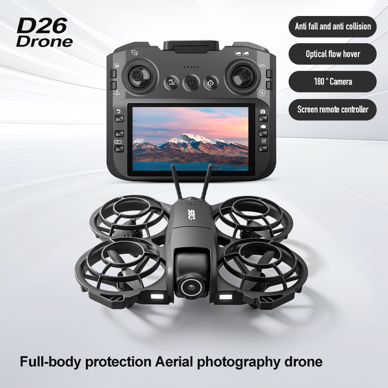 Drone D26 4K Aérien HD 180 °   - Drone Battery Balance Charger avis et prix