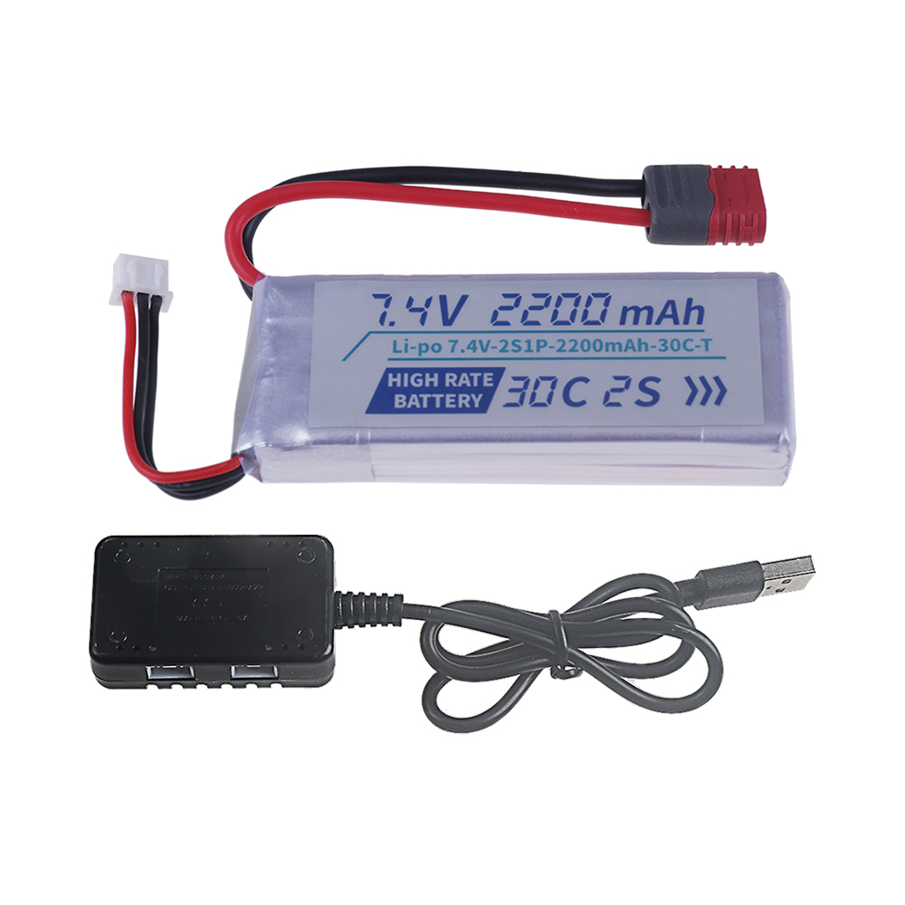Batterie LiPo 7.4V 2200mAh 30C - Drone Battery Lipo avis et prix
