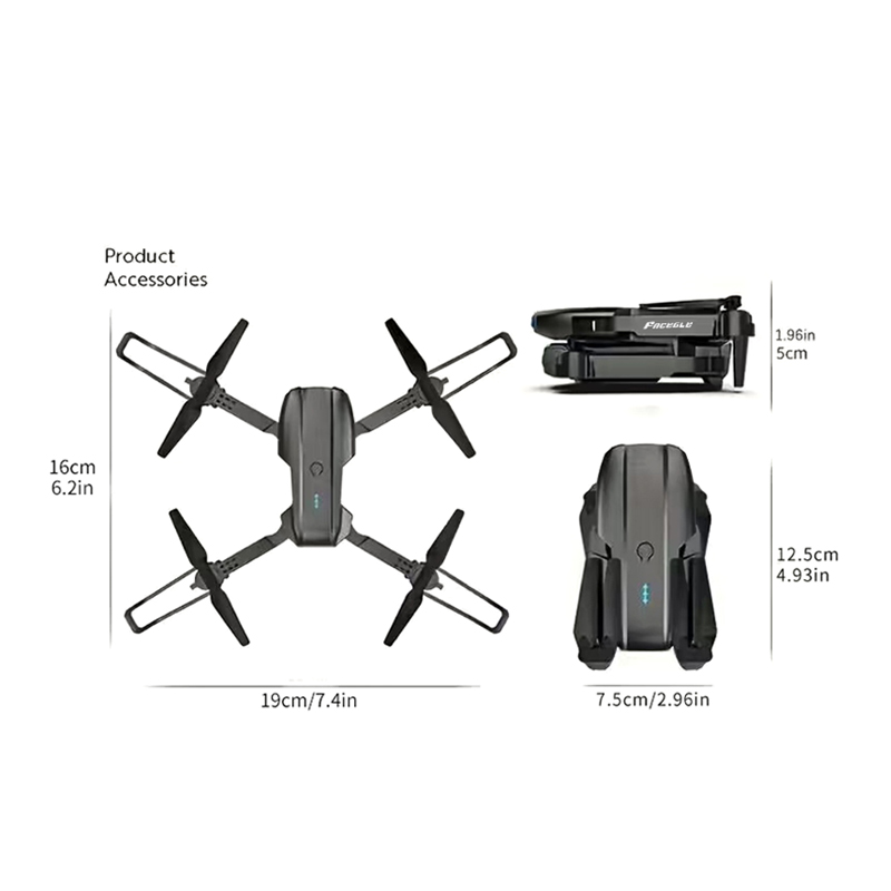 Drone RC pliable FACEGLE UAV E - Drone Battery Case avis et prix