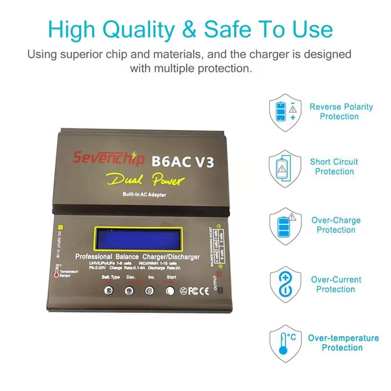 iMax B6AC V3 Nouveau chargeur- - Drone Battery Balance Charger avis et prix